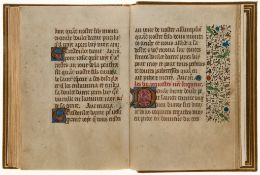 Book of Hours, - in Latin and French, illuminated manuscript on parchment [northern... in Latin