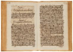Aristotle, - De Generatione et Corruptione , in Latin, manuscript on paper [Italy  De Generatione et
