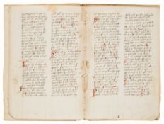 Hugh of Saint-Cher, - Speculum Ecclesiae , manuscript in Latin on paper [northern Europe  Speculum