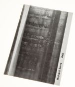 Richard Serra (1939) - Axis the book, 1990, signed in black felt-tip pen, printed by Hans Kock,