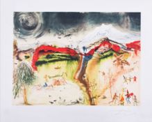 Salvador Dalí (1904-1989) - Winter (M.&L.1362) lithograph printed in colours, 1972, signed and