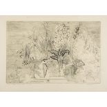 Anthony Gross (1905-1984) - Feuillages au Bord de L'eau etching, signed and titled in pencil,