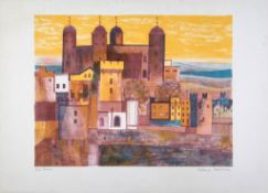 Various Artists - The Tower (+ 4 works) five lithographs printed in colours, 1948-69, each signed,