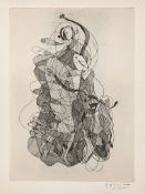 Georges Braque (1882-1963) - The Dance etching with aquatint, 1934, signed in pencil, from the