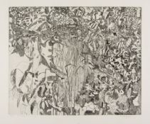 Anthony Gross (1905-1984) - A L'ombre d'un Noyer etching, 1969, signed and titled in pencil,