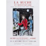 Marc Chagall (1887-1985)(after) - Song of Songs; La Ruche de Montparnasse two offset lithographic