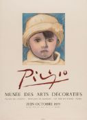 Pablo Picasso (1881-1973)(after) - Musée des Arts Décoratifs (CZW.105) offset lithographic poster