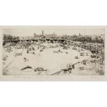 Anthony Gross (1905-1984) - Pont Neuf, Toulouse etching, 1929, signed, titled and dated in pencil,