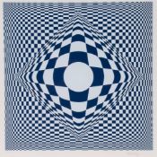 Victor Vasarely (1906-1997) - Vertigo screenprint in colours, 1982, signed in pencil, numbered 193/