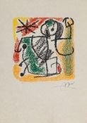Joan Miró (1893-1983) - The Essences of the Earth (M.506-514) nine lithographs mostly printed in