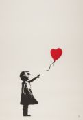 Banksy (b.1974) - Girl with Balloon screenprint in colours, 2004, numbered 220/600, published by