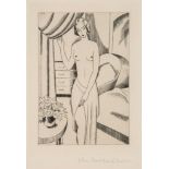 John Buckland-Wright (1897-1954) - Susanna (+ 1 work) two engravings, c.1930, each signed in pencil,