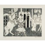 Julian Trevelyan (1910-1988) - Islam (T.270) etching, 1973, signed and titled in pencil, numbered