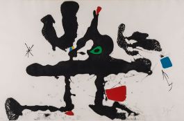 Joan Miró (1893-1983) - Barcelona  III (D.594) etching with aquatint and carborundum printed in