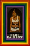 Peter Blake (b.1932) - Babe Rainbow screenprint in colours on tin, 1967, the full sheet printed to