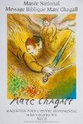 Marc Chagall (1887-1985)(after) - La Ruche de Montparnasse; L'Ange du Jugement two lithographic