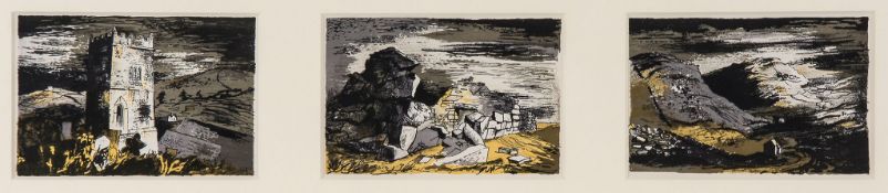 John Piper (1903-1992) - English, Scottish and Welsh Landscape (L.37,38,41,42,45, 48) six