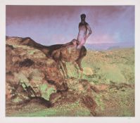 Sidney Nolan (1917-1992) - Burke and Wills Expedition I screenprint in colours, 1975, signed and
