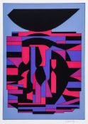 Victor Vasarely (1906–1997) - Chillion screenprint in colours, 1948, signed in pencil, numbered 8/
