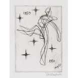 Stanley William Hayter (1901-1988) - Greeting card for 1950-51 (B.&M.195) the engraving, 1951,
