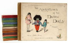 Upton (Florence K. & Bertha) - The Adventures of Two Dutch Dolls, [1895], The Golliwogg's Bicycle