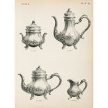 Trade Catalogue.- - [Orfèvrerie; Argent],  no title or text, engraved plate of monograms, 251 plates