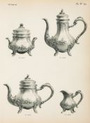 Trade Catalogue.- - [Orfèvrerie; Argent],  no title or text, engraved plate of monograms, 251 plates