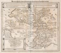 Munster (Sebastian) - Americae Novi Orbis, Nova Descriptio, Munster second map of the Americas,