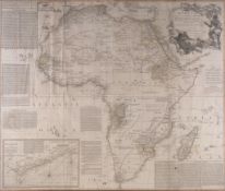 Boulton (Solomon) - Africa, with All Its States, Kingdoms, Republic,s Regions, Islands, &c., wall