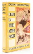 Hemingway (Ernest) - Death in the Afternoon,  first edition  ,   colour frontispiece, black  &
