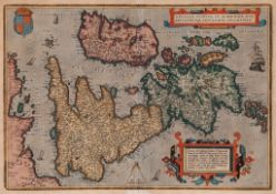 Ortelius (Abraham) - Angliae, Scotiae, et Hiberniae, sive Britannicar: Insularum descriptio, the