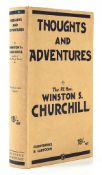 Churchill -  Thoughts and Adventures, first edition, very light spotting to...  ( Sir   Winston