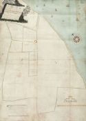 Kent Estate Map.- - East Bolton/Ringwould. A Map of an Estate belonging to James...  East Bolton/