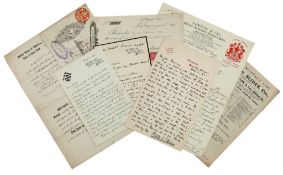 Stephens (Walter Langrish) - Autograph letter signed, to Fruing Warne of Frederick Warne & Co.Ltd.,