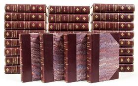 Wells (H.G.) - Works, 28 vol.,  Atlantic Edition ,   one of 1,050 sets signed by the author  ,