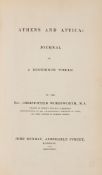 Wordsworth -  Athens and Attica: Journal of a Residence there, first edition  ( Rev.   Christopher)