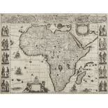 Hondius (Jodocus) After. - Africa nova Tabula, for Pierre d'Avity's Les Etats, Empires Royaumes…du