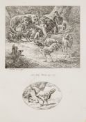 Menken and Friedrich Adolf Dreyer. Suite of 12 plates to illustrate Hennink...  Menken (Johann