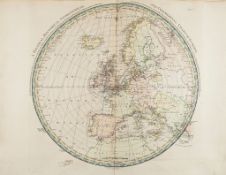 Atlases.- Andrews (John) - Historical Atlas of England,  12 of 13 orginal hand-coloured engraved and
