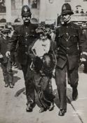 Suffragettes.- - A group of 10 press photographs,  including ?2 vintage photographic prints and 8