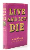 Fleming (Ian) - Live and Let Die,  first edition,  very minor marginal browning to front endpaper