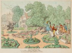 Rowlandson (Thomas) - Miseries of Human Life,  hand-coloured etched title and 50 plates by Thomas