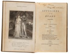 Stockdale (Mary Ridgway) - Effusions of the Heart,  first edition, presentation inscription "from