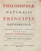 Newton (Isaac) - Philosophiae Naturalis Principia Mathematica, edited by Henry Pemberton, third