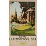 BUCKLE, Claude H - ROYAL LEAMINGTON SPA, British Railways lithographic poster in colours, printed by