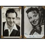 CLASSIC HOLLYWOOD - Group of seven photograph albums with promotional photographs of... Group of
