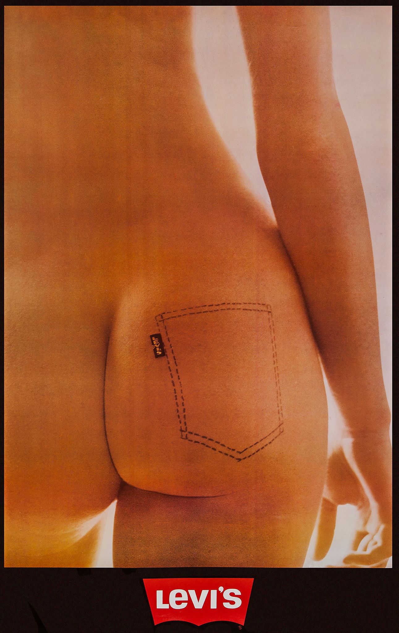 BLADEL, Ida van (1931-) - LEVI'S photographic offset poster in colours, 1971, printed by Vita