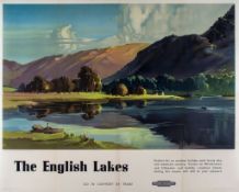 BUCKLE Claude H (1905-1973) - THE ENGLISH LAKES, British Railways lithographic poster in colours,