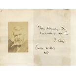 CARLYLE, THOMAS - Autograph note signed , reading "John Anderson, my jo John Autograph note