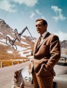 CONNERY, SEAN - Colour photograph of Sean Connery on the set of 1964 James Bond... Colour photograph